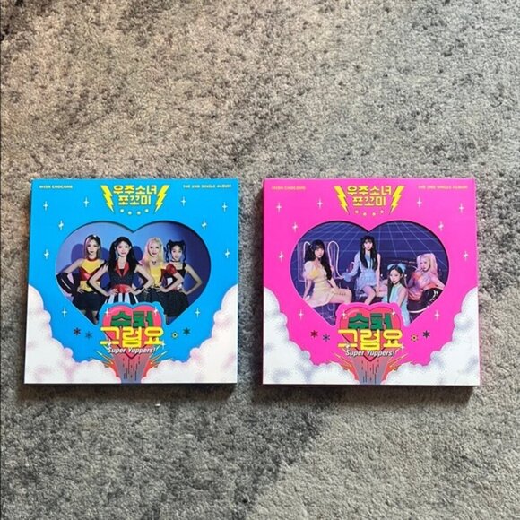 WJSN CHOCOME 2nd Single Album [SUPER YUPPERS!] 2Ver SET CD+Book+P.Card+F.Poster - Picture 2 of 4